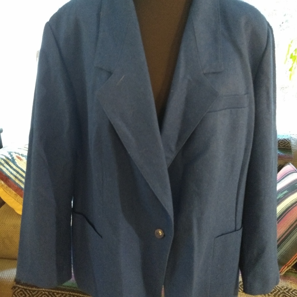 Porsha by winer 42 royal blue blazer